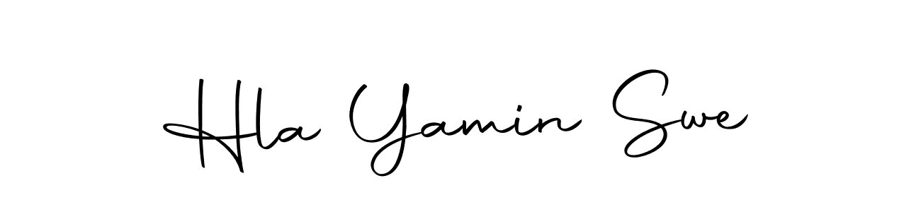 Here are the top 10 professional signature styles for the name Hla Yamin Swe. These are the best autograph styles you can use for your name. Hla Yamin Swe signature style 10 images and pictures png