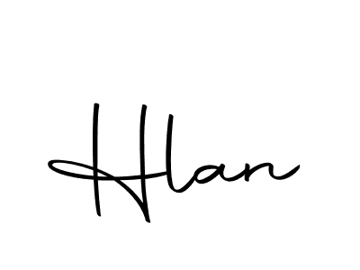 Create a beautiful signature design for name Hlan. With this signature (Autography-DOLnW) fonts, you can make a handwritten signature for free. Hlan signature style 10 images and pictures png