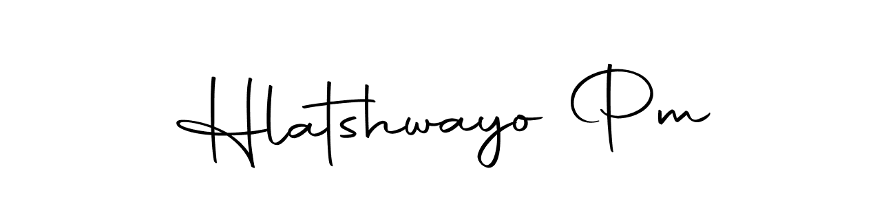 How to make Hlatshwayo Pm signature? Autography-DOLnW is a professional autograph style. Create handwritten signature for Hlatshwayo Pm name. Hlatshwayo Pm signature style 10 images and pictures png