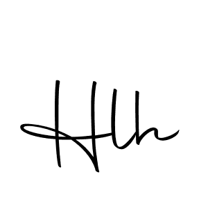 Use a signature maker to create a handwritten signature online. With this signature software, you can design (Autography-DOLnW) your own signature for name Hlh. Hlh signature style 10 images and pictures png