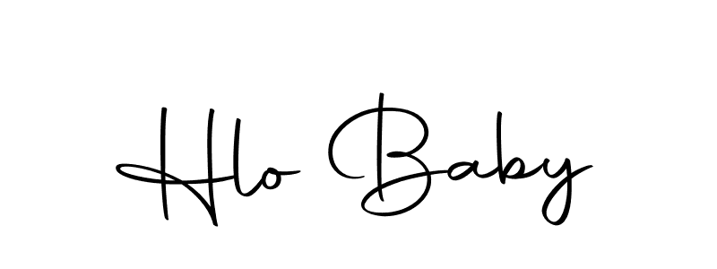 Hlo Baby stylish signature style. Best Handwritten Sign (Autography-DOLnW) for my name. Handwritten Signature Collection Ideas for my name Hlo Baby. Hlo Baby signature style 10 images and pictures png