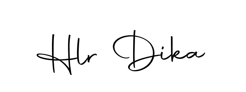 Also we have Hlr Dika name is the best signature style. Create professional handwritten signature collection using Autography-DOLnW autograph style. Hlr Dika signature style 10 images and pictures png