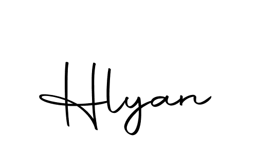 if you are searching for the best signature style for your name Hlyan. so please give up your signature search. here we have designed multiple signature styles  using Autography-DOLnW. Hlyan signature style 10 images and pictures png