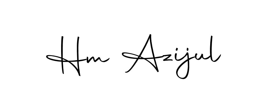 Hm Azijul stylish signature style. Best Handwritten Sign (Autography-DOLnW) for my name. Handwritten Signature Collection Ideas for my name Hm Azijul. Hm Azijul signature style 10 images and pictures png