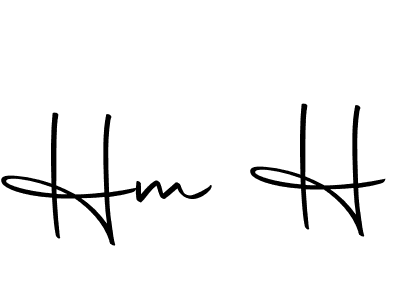 You should practise on your own different ways (Autography-DOLnW) to write your name (Hm H) in signature. don't let someone else do it for you. Hm H signature style 10 images and pictures png