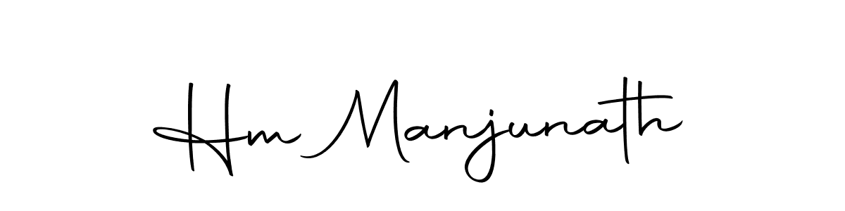 Make a short Hm Manjunath signature style. Manage your documents anywhere anytime using Autography-DOLnW. Create and add eSignatures, submit forms, share and send files easily. Hm Manjunath signature style 10 images and pictures png