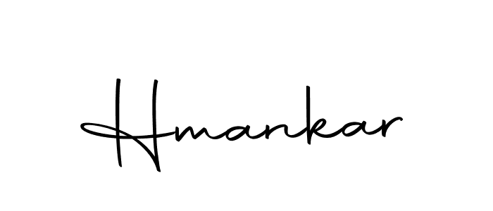 Design your own signature with our free online signature maker. With this signature software, you can create a handwritten (Autography-DOLnW) signature for name Hmankar. Hmankar signature style 10 images and pictures png