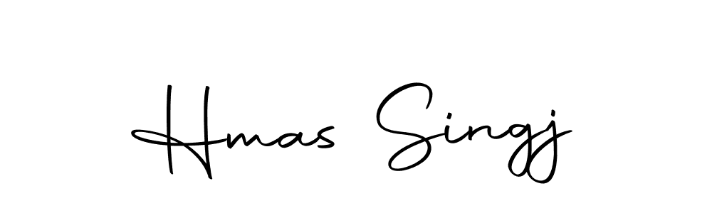 Create a beautiful signature design for name Hmas Singj. With this signature (Autography-DOLnW) fonts, you can make a handwritten signature for free. Hmas Singj signature style 10 images and pictures png