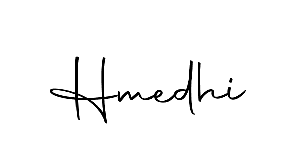 You should practise on your own different ways (Autography-DOLnW) to write your name (Hmedhi) in signature. don't let someone else do it for you. Hmedhi signature style 10 images and pictures png