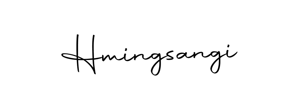 Design your own signature with our free online signature maker. With this signature software, you can create a handwritten (Autography-DOLnW) signature for name Hmingsangi. Hmingsangi signature style 10 images and pictures png