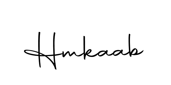 Design your own signature with our free online signature maker. With this signature software, you can create a handwritten (Autography-DOLnW) signature for name Hmkaab. Hmkaab signature style 10 images and pictures png