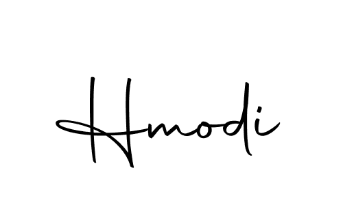 Use a signature maker to create a handwritten signature online. With this signature software, you can design (Autography-DOLnW) your own signature for name Hmodi. Hmodi signature style 10 images and pictures png