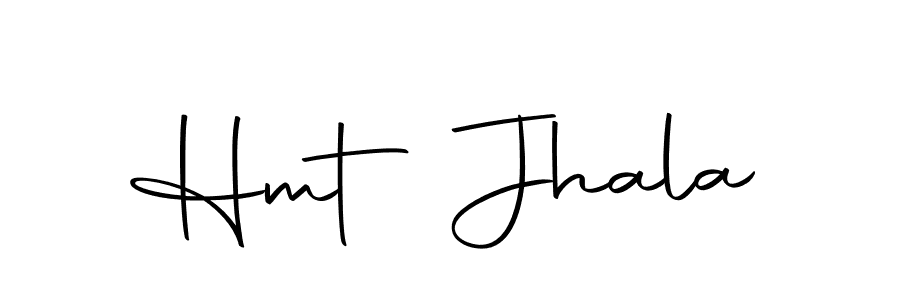 Make a beautiful signature design for name Hmt Jhala. With this signature (Autography-DOLnW) style, you can create a handwritten signature for free. Hmt Jhala signature style 10 images and pictures png