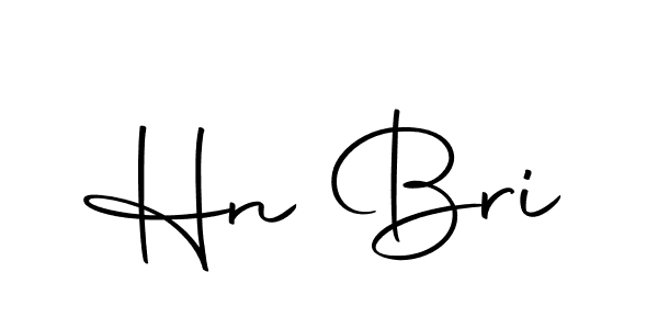 Make a beautiful signature design for name Hn Bri. With this signature (Autography-DOLnW) style, you can create a handwritten signature for free. Hn Bri signature style 10 images and pictures png