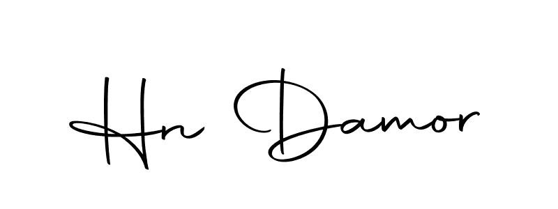 Hn Damor stylish signature style. Best Handwritten Sign (Autography-DOLnW) for my name. Handwritten Signature Collection Ideas for my name Hn Damor. Hn Damor signature style 10 images and pictures png