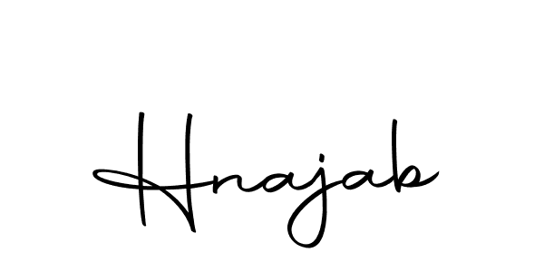 Make a beautiful signature design for name Hnajab. Use this online signature maker to create a handwritten signature for free. Hnajab signature style 10 images and pictures png