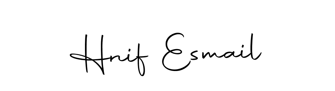 You can use this online signature creator to create a handwritten signature for the name Hnif Esmail. This is the best online autograph maker. Hnif Esmail signature style 10 images and pictures png