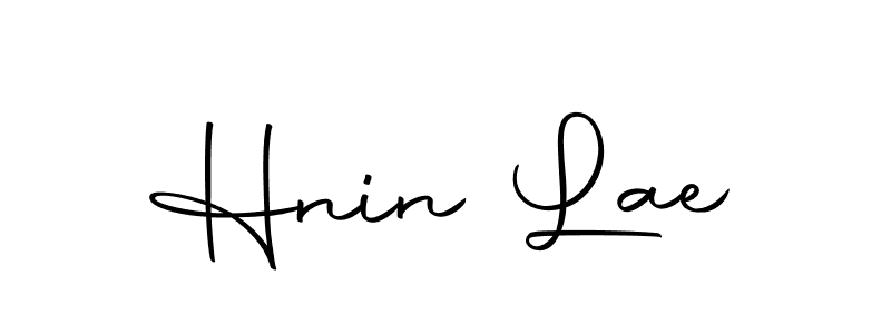Make a beautiful signature design for name Hnin Lae. Use this online signature maker to create a handwritten signature for free. Hnin Lae signature style 10 images and pictures png