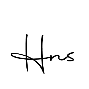How to make Hns signature? Autography-DOLnW is a professional autograph style. Create handwritten signature for Hns name. Hns signature style 10 images and pictures png