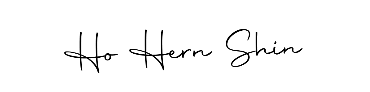 You can use this online signature creator to create a handwritten signature for the name Ho Hern Shin. This is the best online autograph maker. Ho Hern Shin signature style 10 images and pictures png
