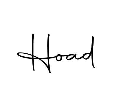 Make a beautiful signature design for name Hoad. With this signature (Autography-DOLnW) style, you can create a handwritten signature for free. Hoad signature style 10 images and pictures png