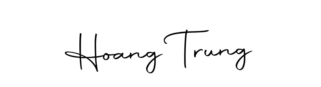 Hoang Trung stylish signature style. Best Handwritten Sign (Autography-DOLnW) for my name. Handwritten Signature Collection Ideas for my name Hoang Trung. Hoang Trung signature style 10 images and pictures png