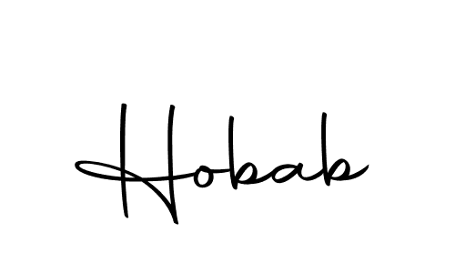 How to make Hobab signature? Autography-DOLnW is a professional autograph style. Create handwritten signature for Hobab name. Hobab signature style 10 images and pictures png