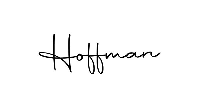 Design your own signature with our free online signature maker. With this signature software, you can create a handwritten (Autography-DOLnW) signature for name Hoffman. Hoffman signature style 10 images and pictures png