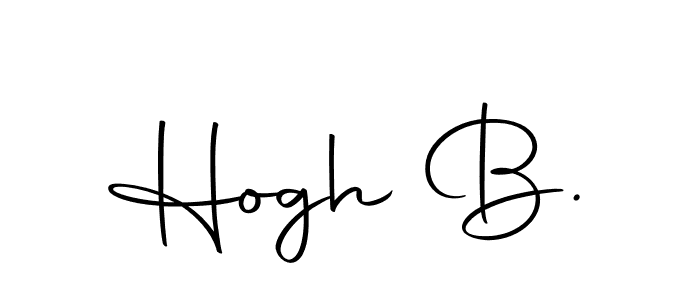 Make a beautiful signature design for name Hogh B.. Use this online signature maker to create a handwritten signature for free. Hogh B. signature style 10 images and pictures png