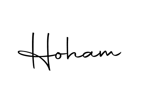 How to make Hoham name signature. Use Autography-DOLnW style for creating short signs online. This is the latest handwritten sign. Hoham signature style 10 images and pictures png