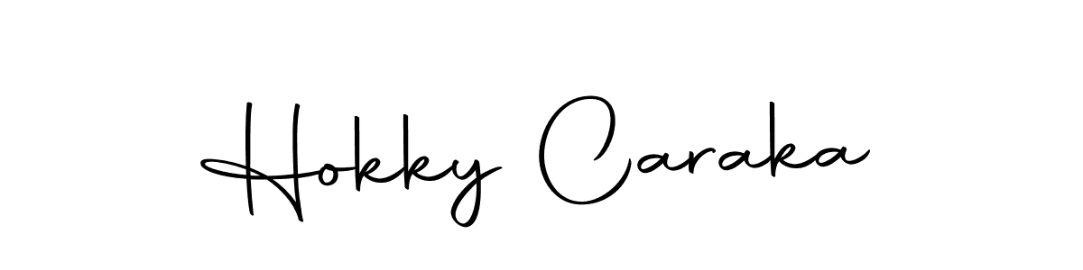 Make a short Hokky Caraka signature style. Manage your documents anywhere anytime using Autography-DOLnW. Create and add eSignatures, submit forms, share and send files easily. Hokky Caraka signature style 10 images and pictures png