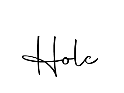 Holc stylish signature style. Best Handwritten Sign (Autography-DOLnW) for my name. Handwritten Signature Collection Ideas for my name Holc. Holc signature style 10 images and pictures png