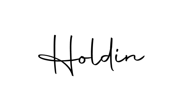 The best way (Autography-DOLnW) to make a short signature is to pick only two or three words in your name. The name Holdin include a total of six letters. For converting this name. Holdin signature style 10 images and pictures png