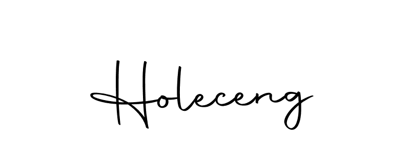 Create a beautiful signature design for name Holeceng. With this signature (Autography-DOLnW) fonts, you can make a handwritten signature for free. Holeceng signature style 10 images and pictures png