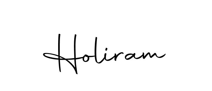 Create a beautiful signature design for name Holiram. With this signature (Autography-DOLnW) fonts, you can make a handwritten signature for free. Holiram signature style 10 images and pictures png