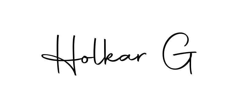 It looks lik you need a new signature style for name Holkar G. Design unique handwritten (Autography-DOLnW) signature with our free signature maker in just a few clicks. Holkar G signature style 10 images and pictures png