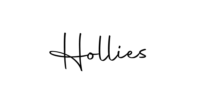 Make a beautiful signature design for name Hollies. Use this online signature maker to create a handwritten signature for free. Hollies signature style 10 images and pictures png