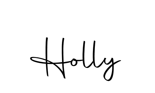 Create a beautiful signature design for name Holly. With this signature (Autography-DOLnW) fonts, you can make a handwritten signature for free. Holly signature style 10 images and pictures png