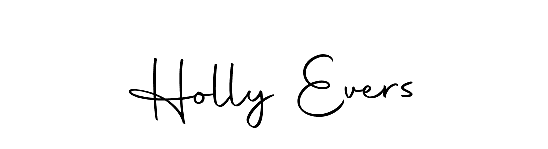 Make a beautiful signature design for name Holly Evers. Use this online signature maker to create a handwritten signature for free. Holly Evers signature style 10 images and pictures png