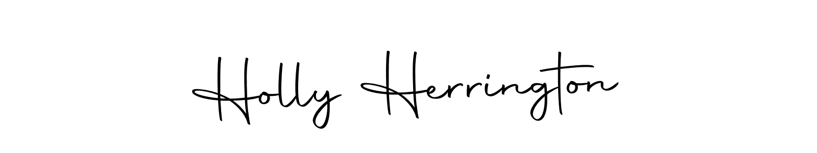 Make a short Holly Herrington signature style. Manage your documents anywhere anytime using Autography-DOLnW. Create and add eSignatures, submit forms, share and send files easily. Holly Herrington signature style 10 images and pictures png