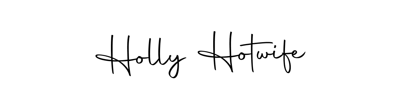 Once you've used our free online signature maker to create your best signature Autography-DOLnW style, it's time to enjoy all of the benefits that Holly Hotwife name signing documents. Holly Hotwife signature style 10 images and pictures png
