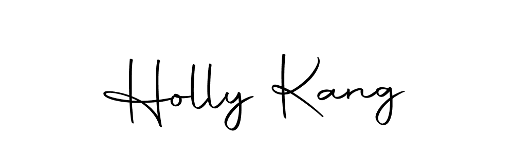 Holly Kang stylish signature style. Best Handwritten Sign (Autography-DOLnW) for my name. Handwritten Signature Collection Ideas for my name Holly Kang. Holly Kang signature style 10 images and pictures png