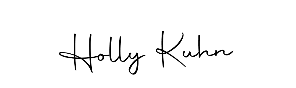 if you are searching for the best signature style for your name Holly Kuhn. so please give up your signature search. here we have designed multiple signature styles  using Autography-DOLnW. Holly Kuhn signature style 10 images and pictures png