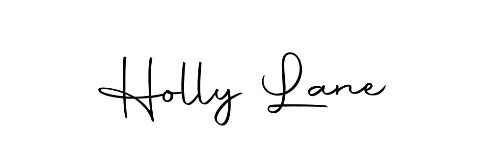 Use a signature maker to create a handwritten signature online. With this signature software, you can design (Autography-DOLnW) your own signature for name Holly Lane. Holly Lane signature style 10 images and pictures png