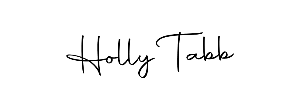 Holly Tabb stylish signature style. Best Handwritten Sign (Autography-DOLnW) for my name. Handwritten Signature Collection Ideas for my name Holly Tabb. Holly Tabb signature style 10 images and pictures png