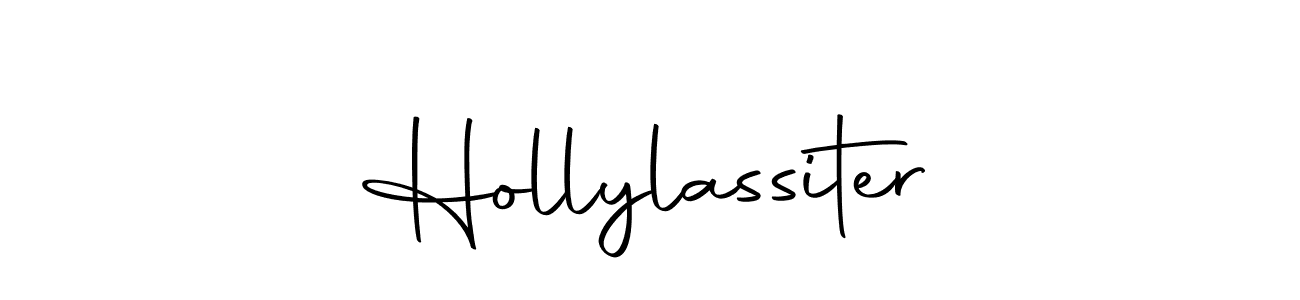You should practise on your own different ways (Autography-DOLnW) to write your name (Hollylassiter) in signature. don't let someone else do it for you. Hollylassiter signature style 10 images and pictures png