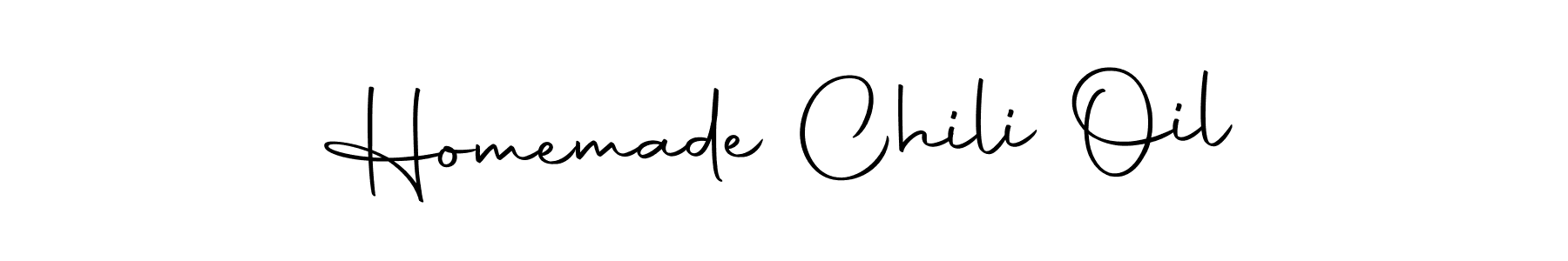 if you are searching for the best signature style for your name Homemade Chili Oil. so please give up your signature search. here we have designed multiple signature styles  using Autography-DOLnW. Homemade Chili Oil signature style 10 images and pictures png