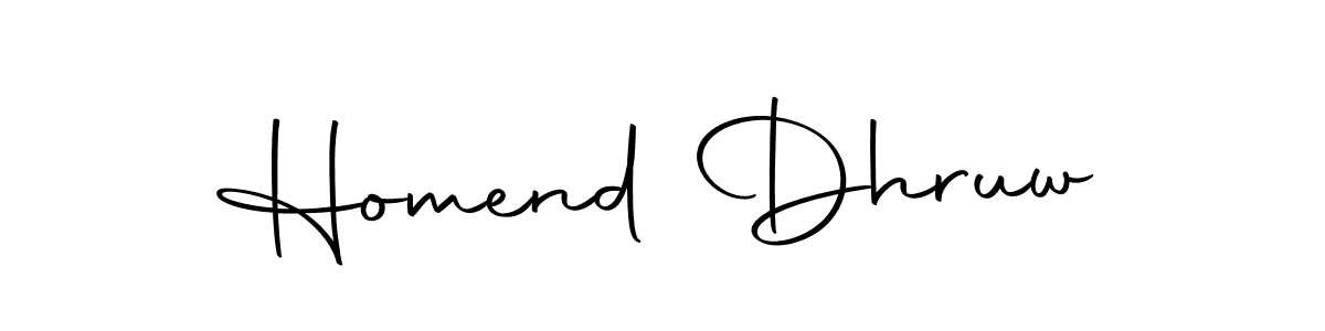 How to Draw Homend Dhruw signature style? Autography-DOLnW is a latest design signature styles for name Homend Dhruw. Homend Dhruw signature style 10 images and pictures png