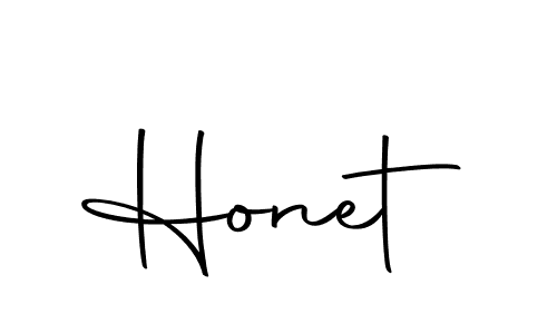 Honet stylish signature style. Best Handwritten Sign (Autography-DOLnW) for my name. Handwritten Signature Collection Ideas for my name Honet. Honet signature style 10 images and pictures png