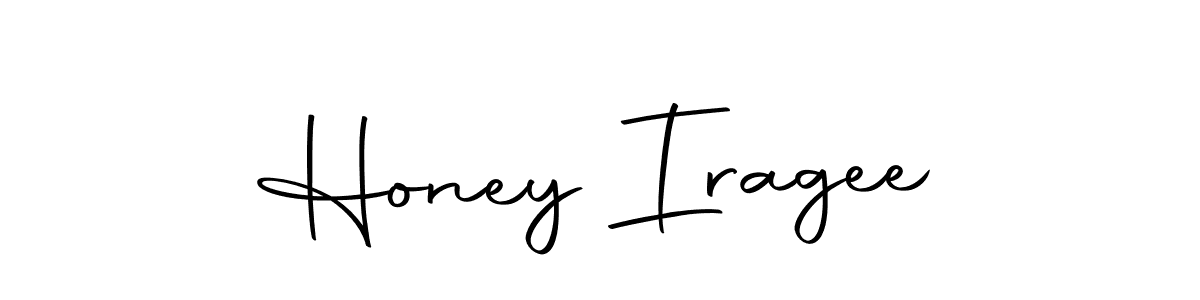 You should practise on your own different ways (Autography-DOLnW) to write your name (Honey Iragee) in signature. don't let someone else do it for you. Honey Iragee signature style 10 images and pictures png